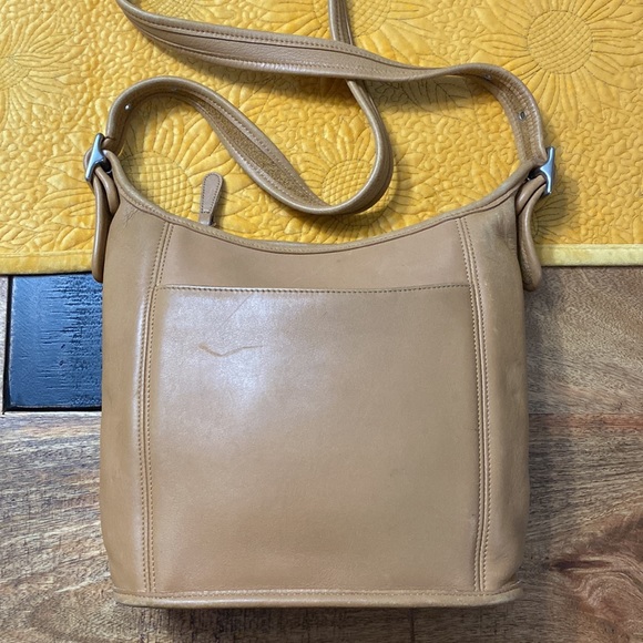 Coach 9816 vintage legacy slim duffle medium classic collection bag tan - Picture 4 of 15